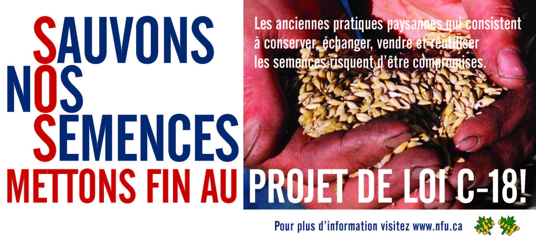You are currently viewing L’Union Nationale des Fermiers (NFU) lance une campagne contre C-18