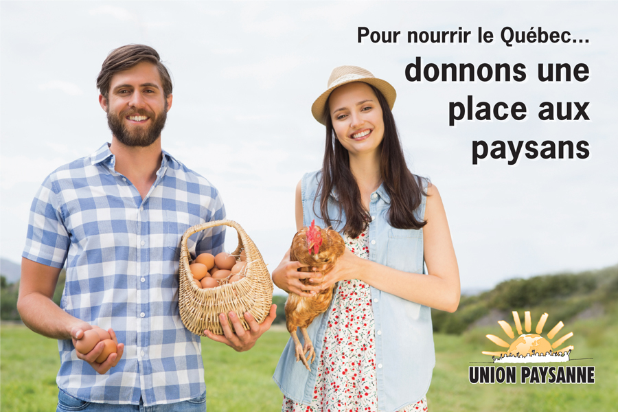 Campagne Pour nourrir le Québec… donnons une place aux paysans
