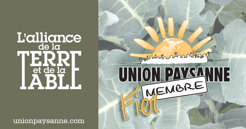 You are currently viewing Fier Membre Union paysanne
