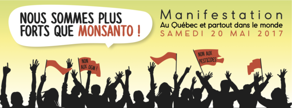 Marche « Nous sommes plus forts que Monsanto! » – 2017