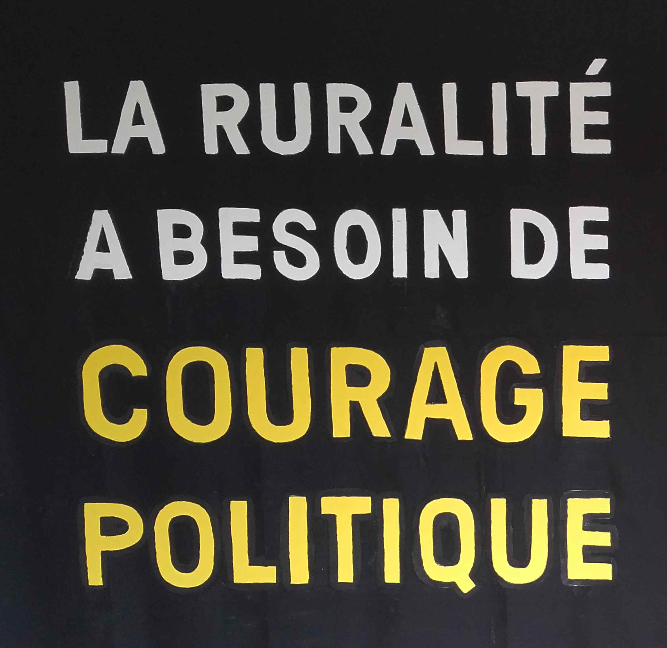 You are currently viewing La ruralité a besoin de courage politique