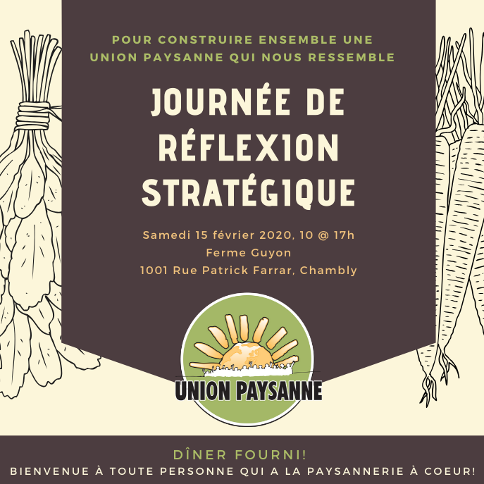 You are currently viewing Invitation: journée de réflexion stratégique